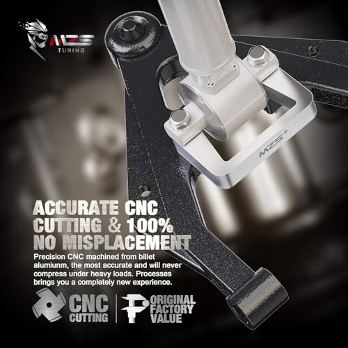 Image of MZS 2.5 inch Leveling Kit for Silverado Sierra Tahoe Yukon Suburban 2007-2026 | 2.5 inch Front Level Kit Fit 2007-2013 Avalanche 1500 2WD 4WD, Aluminum Lift Kit Raise the Truck 2.5in, Maintain the Factory Ride