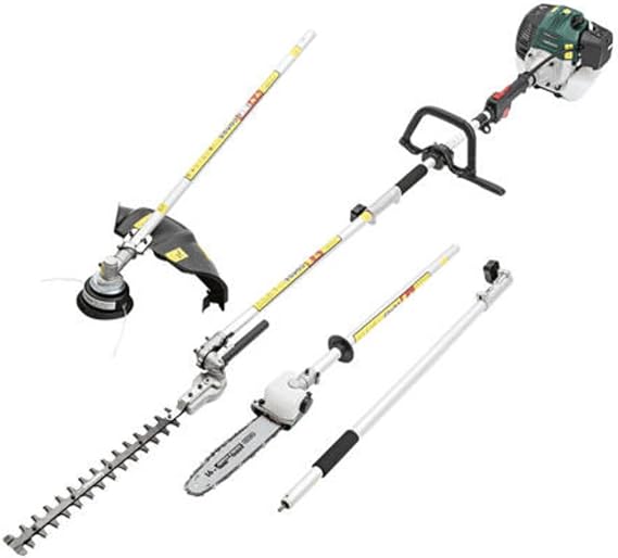 Parkside. 4 in 1 Petrol Combination Lawn Trimmer Brush Cutter Hedge