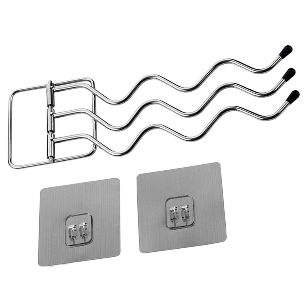Toallero de acero inoxidable giratorio sin taladro soporte cocina baño
