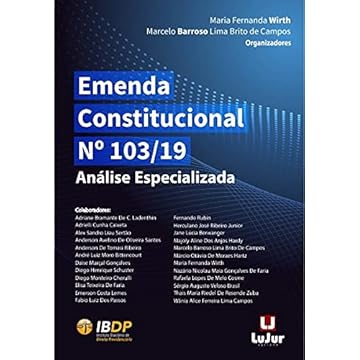 Capa do livro Emenda Constitucional Nº 103/19 - Análise Especializada.