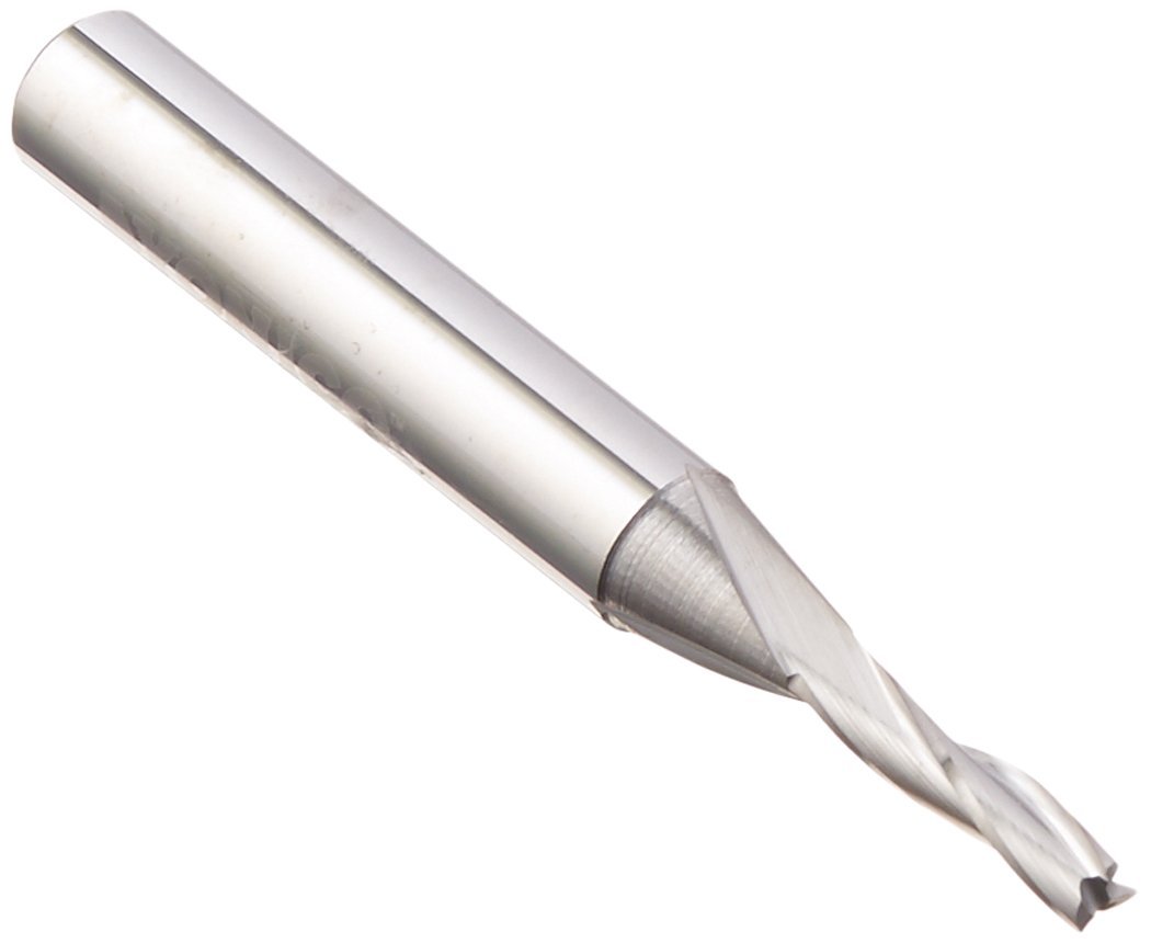 Yonico Grain 35310-Sc 1/8-Inch Dia. 3 Flute Low Helix Upcut Spiral End Mill Cnc Router Bit 1/4-Inch Shank