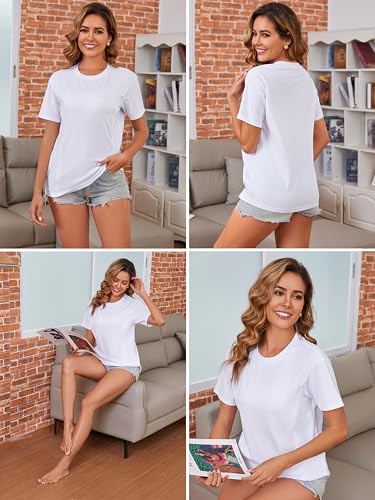 Love2Mi 3er/4er Set Stillshirt mit verstecktem Reißverschluss Stillöffnung kurzen Umstandstop Stillen T-Shirt für Schwangere