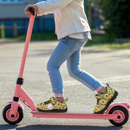 Kids Shoes Running Shoes Girls Boys Primary School Students Sports Shoes Spring and Autumn Casual Shoes Sunflowers Cute White Cat Pattern3