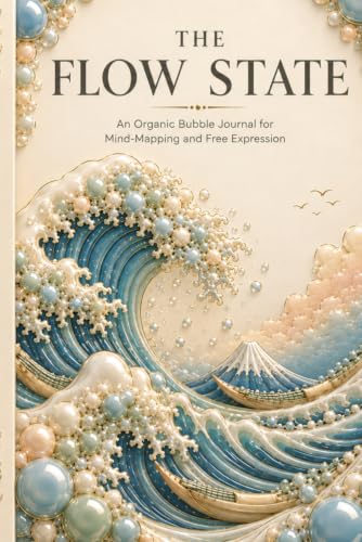 The Flow State: An Organic Bubble Journal for Mind-Mapping and Free Expression | Featured Art: The Great Wave by Hokusai image 2