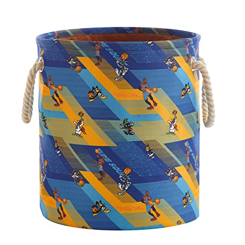 Image of Space Jam: A New Legacy 3 Piece Multi Size Fabric Nestable Toy Storage Basket Set, with Rope Carry Handles