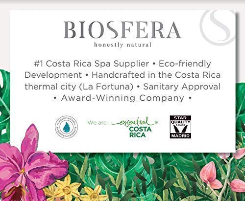 Biosfera Cucumber & Lemongrass Face Toner - Natural Astringent Mist - Made With Spring Water From Costa Rican Forests, Balanced pH, Vegan, Handcrafted in Costa Rica - 120 mL, 4 fl oz