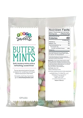 Miniatura 2 de Party Sweets Menta pastel surtida 14 onzas Appx 100 piezas de Hospitality Mints