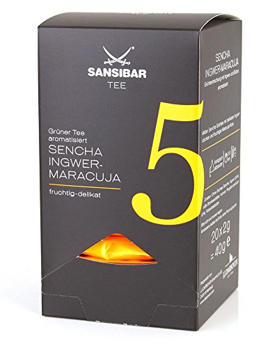 Sansibar Tee Nr. 5 Sencha Ingwer-Maracuja Grüntee, aromatisiert Cover