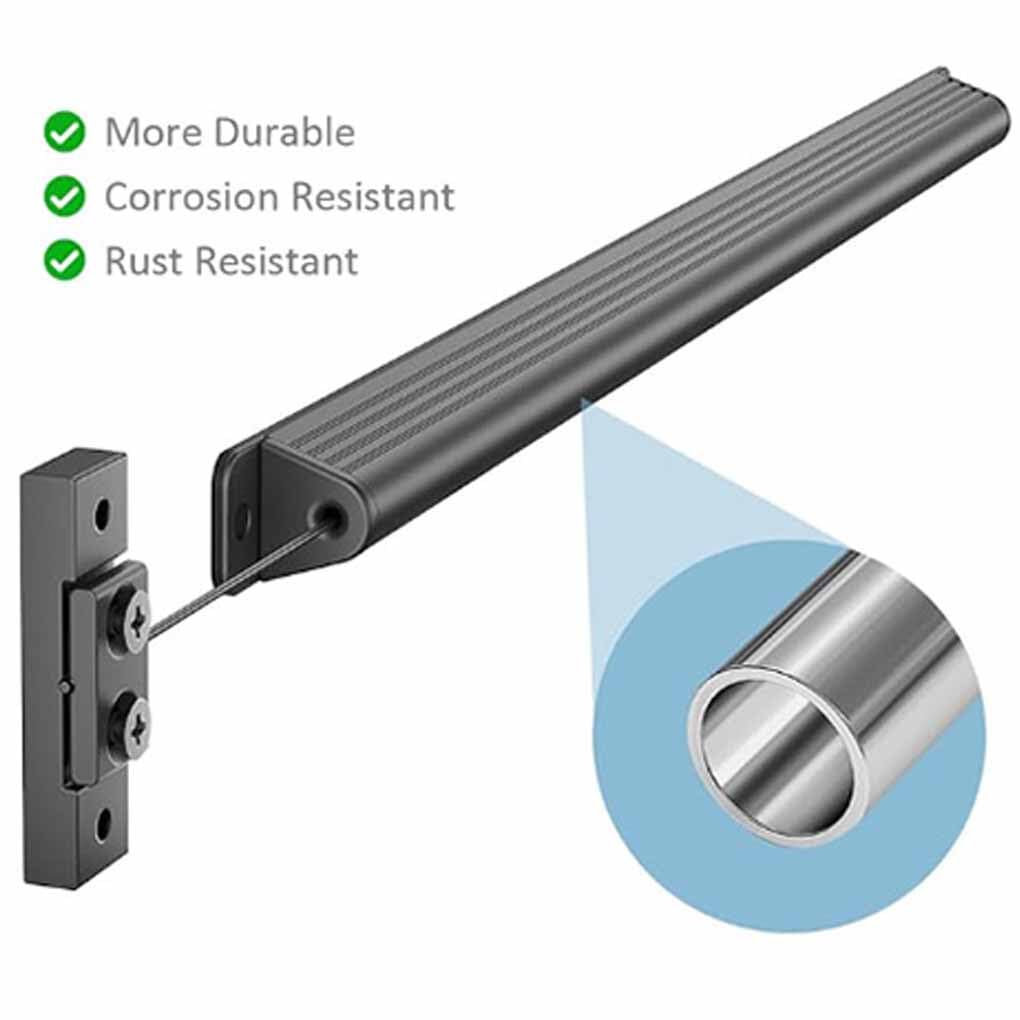 Cierrapuertas automático para autocaravanas – Innovador cierre de pantalla de acero inoxidable para mayor seguridad y comodidad, ideal para remolques de viaje y autocaravanas