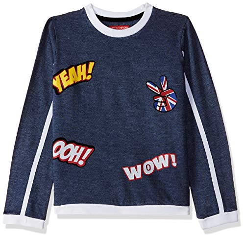 Image of Cloth Theory Boy's Cotton Crew Neck Sweatshirt