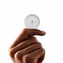 ZESWIN Smart Tag for iOS (White) – Apple Find My Compatible Bluetooth Tracker for Keys, Wallet, Luggage & Bike | 80dB Alarm, No SIM/Subscription, Silicone Keychain Cover Included gallery image