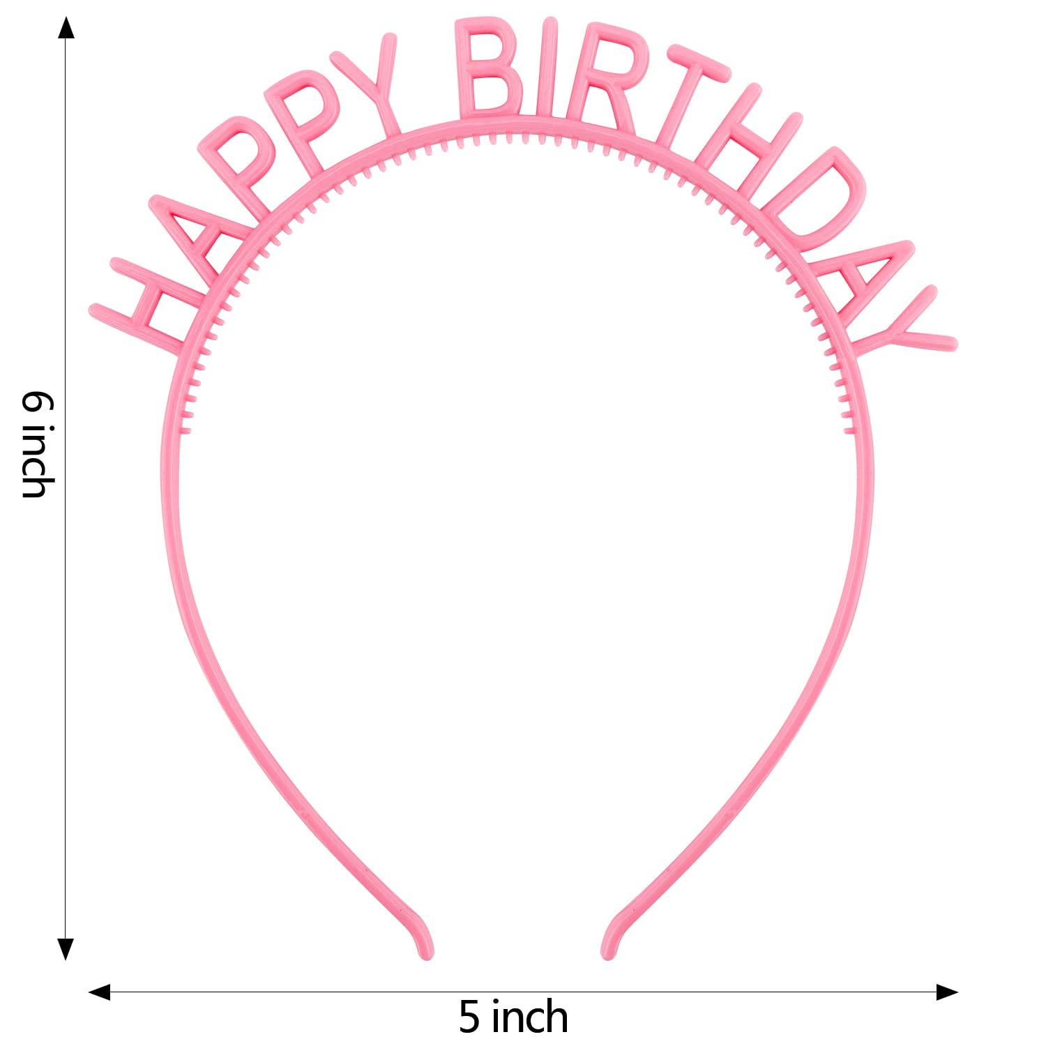 Aprince 18PCS Happy Birthday Headband for Women Girls Crown Hat Gifts Candy Its My Birthday Headband Tiara Party Accessories Decorations