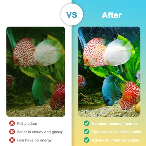 Image of 10 Pack Medium Fish Tank Filter Cartridges Compatible with Tetra Whisper Bio-Bag Filters Medium Replacement Filter Cartridges for Whisper ReptoFilter and 10i IQ10 PF10 Power Filters -Ready to Use