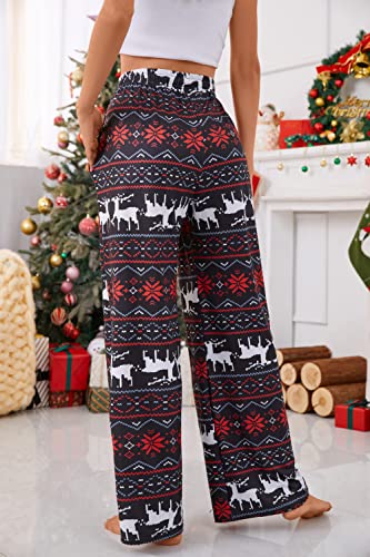 Image of X-Image Women Comfy Casual Pajama Pants with Pockets & Drawstring