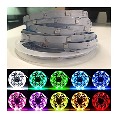 Tira de luces LED con controlador Bluetooth 5050 que llena de color tu salón 5