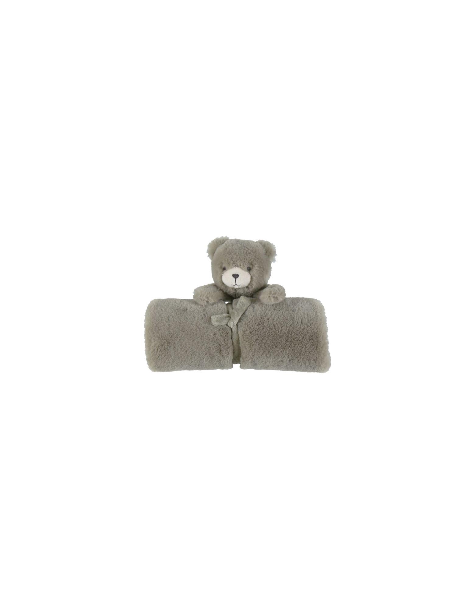 Doudou XXL ours Orso Noukie's peluche couverture enfant