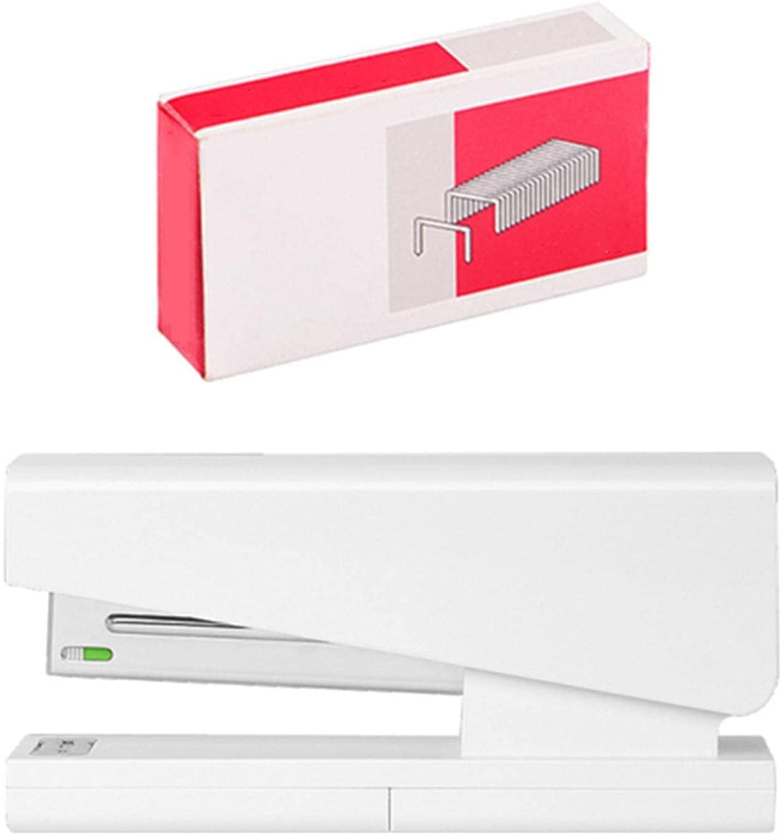 Pinzatrice per Lavoro Scrivania Polatrice for impieghi gravosi 20 Capacità del foglio Affalizzatore for ufficio Efficiente con 100 pz Staples 24/626/6 Accessori for ufficio Forniture scolastiche Spill