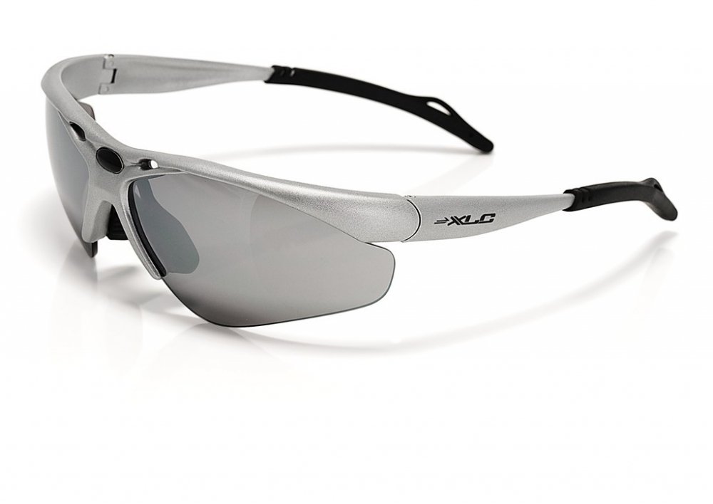 XLC Tahiti SG-C02 Brille Silber 2022 Fahrradbrille Sport & Freizeit