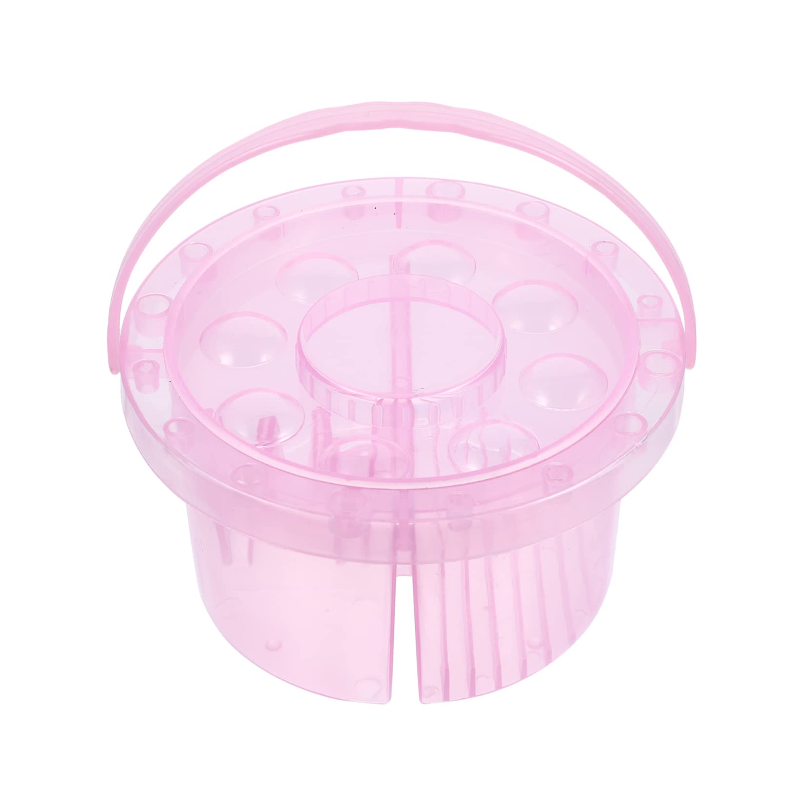 ARTIBETTER 1Pc Paint Brush Cleaning Basin with Brush Holder and Color Tray Portable Watercolor Rinse Tub for Maintenance and Storage for Art Activities