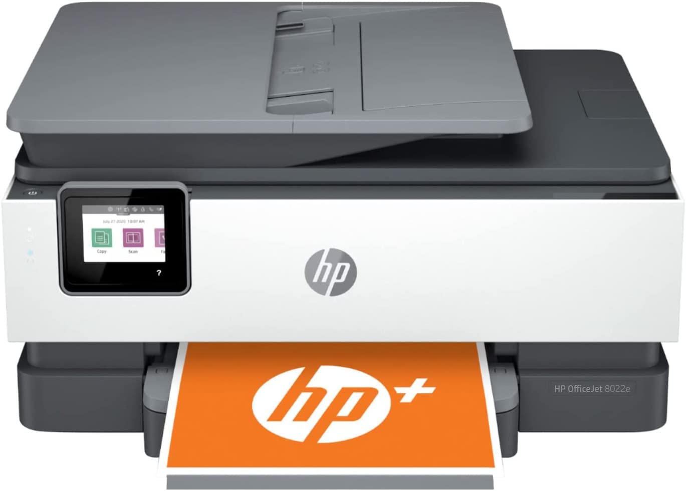 HP OfficeJet 8022e All-in-One Color Inkjet Wireless Printer Scanner Copier with 6-months Instant Ink Included Phone Computer Printers for Home Use Two-Sided Printing Scanning 1K7K6A (Renewed)