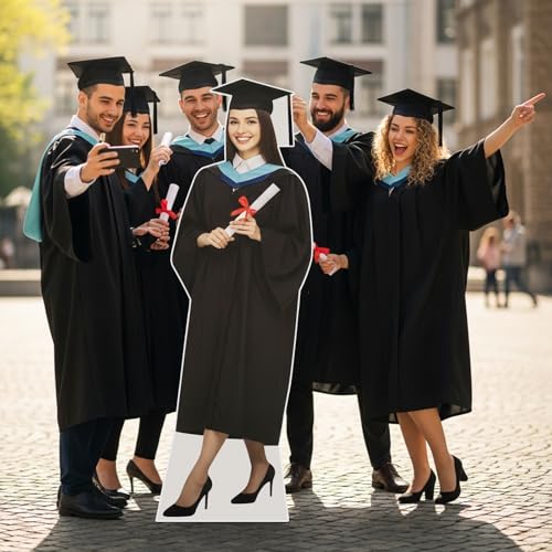 Life Size Cardboard Cutout, 5-7ft Standup, Personalized Cutouts for Parties, Weddings, Birthday, Graduations, Custom Standee Cut Out for Event Decorations, Photo Gifts - Image 5