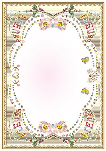 100 Papers with Classical Floral Patterns (PIE 100 Writing & Crafting Paper Series) (Japanese Edition) - Image 6