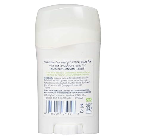 Miniatura 3 de Toms of Maine Wicked Cool - Desodorante para niños (estilo libre)