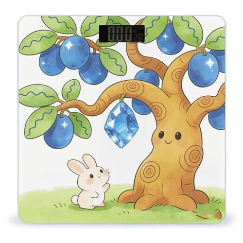 Báscula digital de baño Gemstone Blue Apricot Tree 180kg miniatura 1