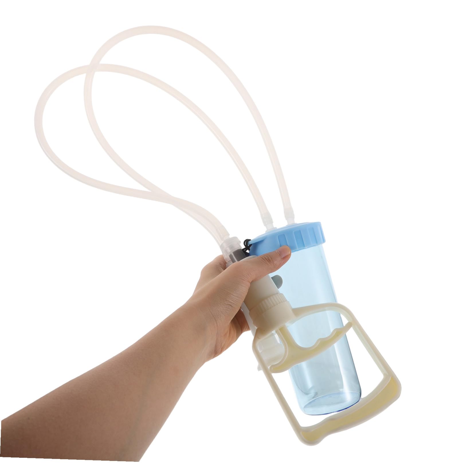 Toyvian Machine à Traire Manuelle pour Chèvres et Brebis Pièces Détachées et Accessoires pour Matériel de Traite Portable et Collecte de Lait Rapide