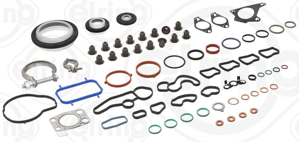 ELRING 967.070 Kit guarnizioni motore con guarnizione tenuta stelo valvola con paraolio-albero a gomiti senza guarnizione testata | Compatibile con: CITROËN BERLINGO, BERLINGO Kasten/Großraumlimousine, C3 AIRCROSS II, C3 AIRCROSS II Van, C3 III, C3 III Va