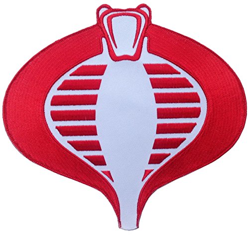 Storm Shadow Large Cobra White-red Cosplay Costume Embroidered 6