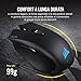 immagine 1Corsair Harpoon Wireless Rgb Mouse Ottico da Gioco, Ricaricabile, con Tecnologia Slipstream, Sensore Ottico 10000 Dpi, Retroilluminazione a LED Rgb, Nero