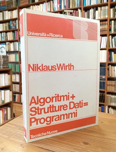 Algoritmi + Strutture Dati = Programmi [Italian] 8870812596 Book Cover