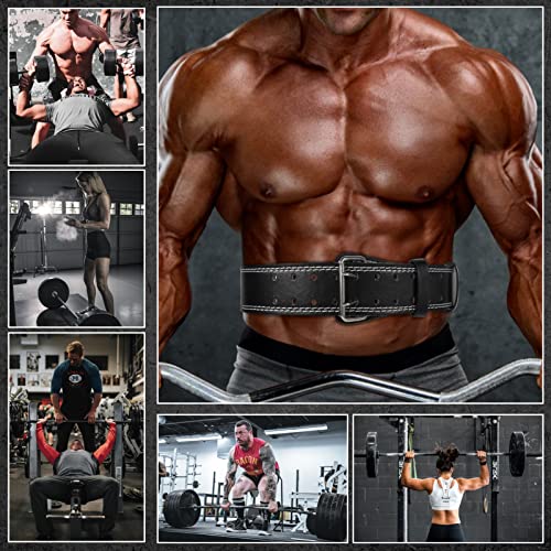 Weight Lifting Belt Gym Fitness Lever Belt Weightlifting Belts Leather Weight Belt For Women And Men, Gym Belt Improve Your Powerlifting Form & Technique #TOP6