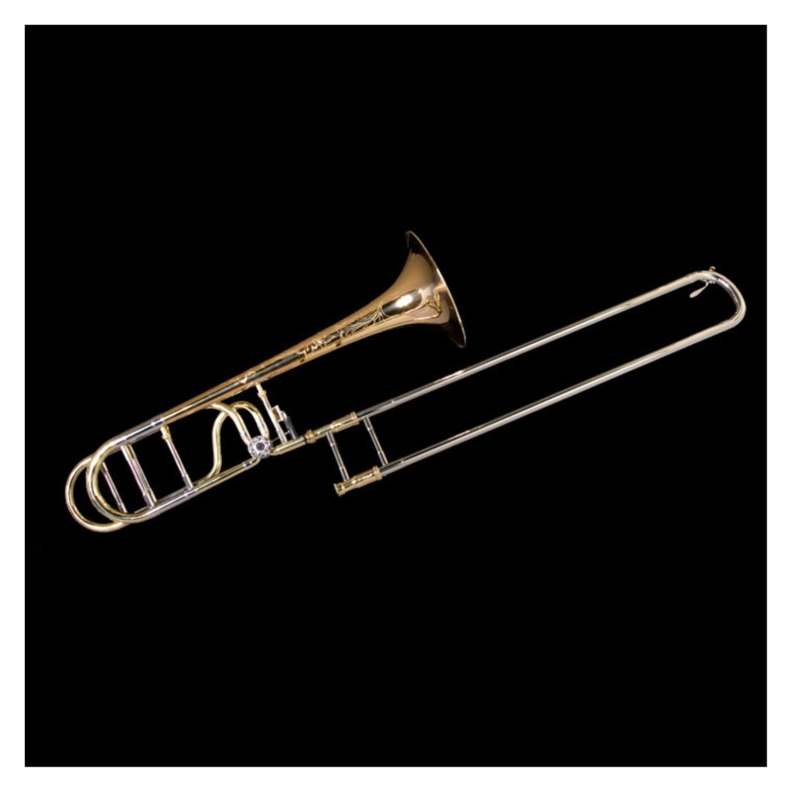 Puzon Instrument puzonowy instrument dęty blaszany tenorowy B dur