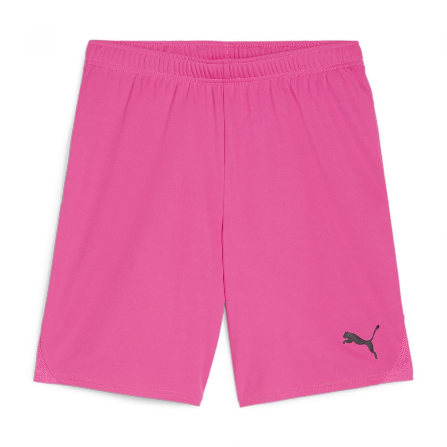 PUMA Unisex Teamgoal Jr Knitted Shorts, Fluro Pink PES-puma Black, 140 EU