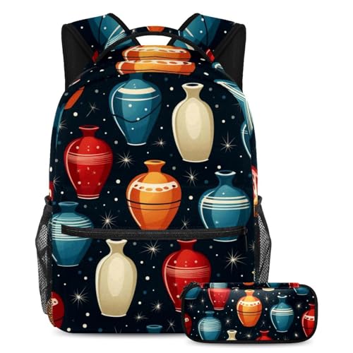 Sac à dos Art Starry Bowling grand modèle pour transporter les cahiers A4