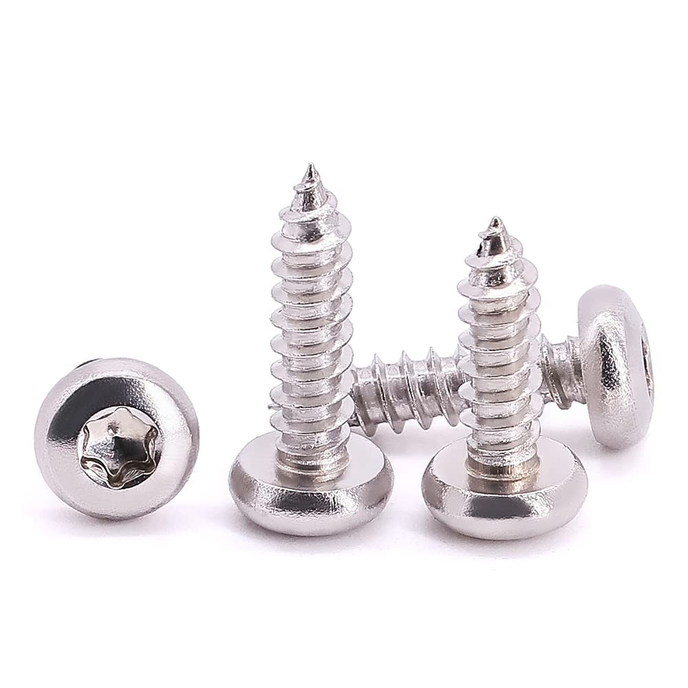 Stainless Steel Sheet Metal Screws - #10 Torx -7