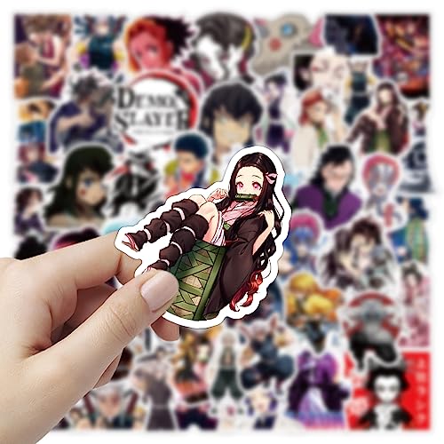 Demon slayer Adesivi Set di 50 Adesivo alla Moda