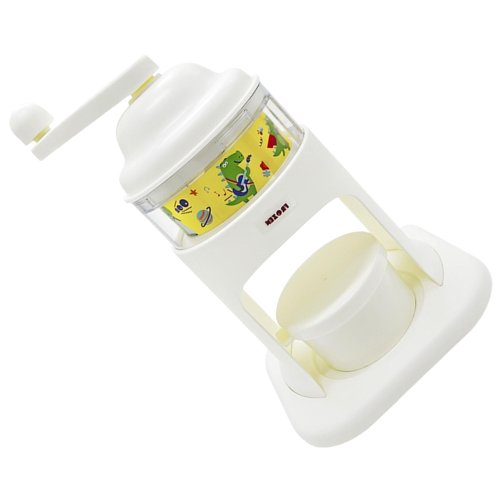 Xjdzineq Portable Ices Maker Cold Drink Processor Small Crusher Hand Cranking Breaker Hand Operated Shaved Machine Household Small Crusher