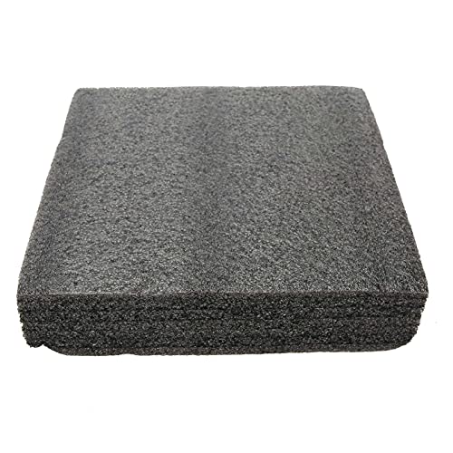 Black Foam Felting, Needle Pad DoubleSided Use Felting,High Density Mat Double Sided Pins & Pincushions Sponge Felt Base for Manual DIY Craft Wool Accessories Sewing Tool (200 * 197 * 53mm)