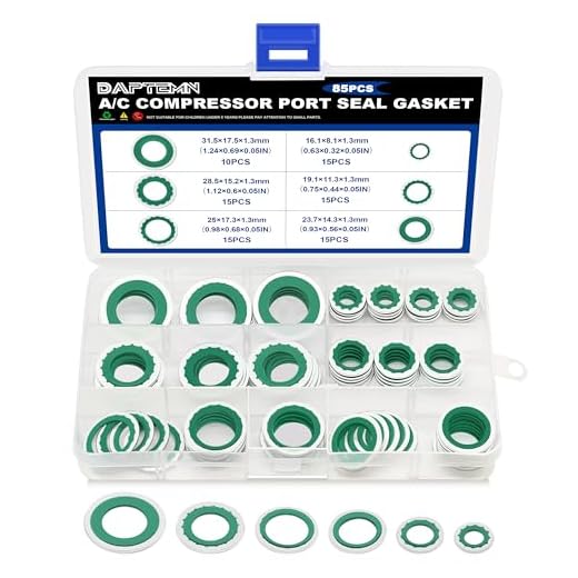 85PCS Air Conditioning Seal Washers Kit