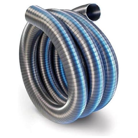 Armar Trading LTD Chimenea Flexible Flue Liner – Multifuel – Estufas de acero inoxidable – 150 mm/8 m Cover