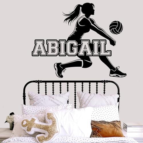 Vinilo decorativo personalizado voleibol para pared