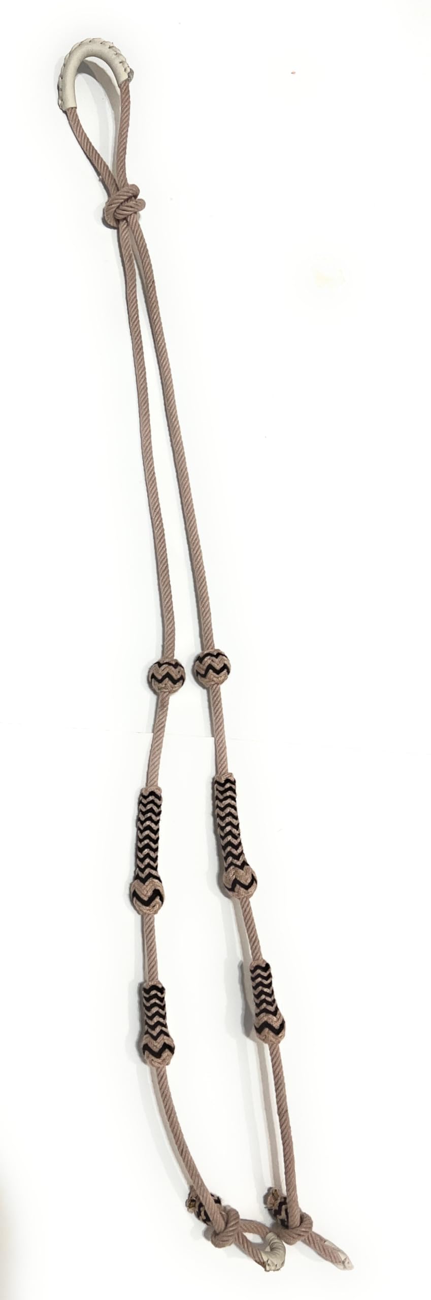 Generic Beige Charro Saddle Horse Reins, Riendas para Caballo, Western Saddle Horse Tack, brown