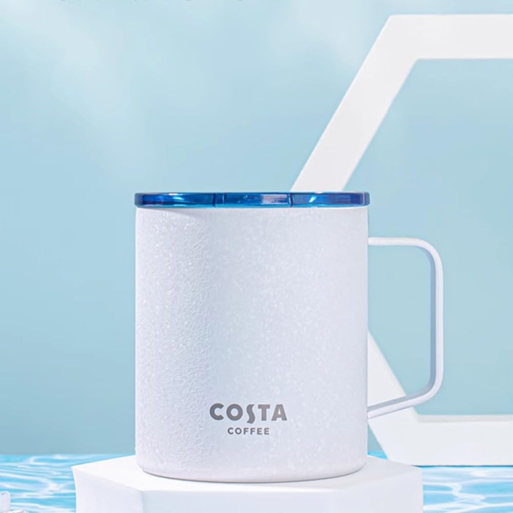 tazze tazza da caffè isolata per ragazze e ragazzi in acciaio inossidabile tazza da tè con coperchio per mantenere il freddotazze da caffè unichetazza da cappuccino da 350 ml/11,83 once con cop