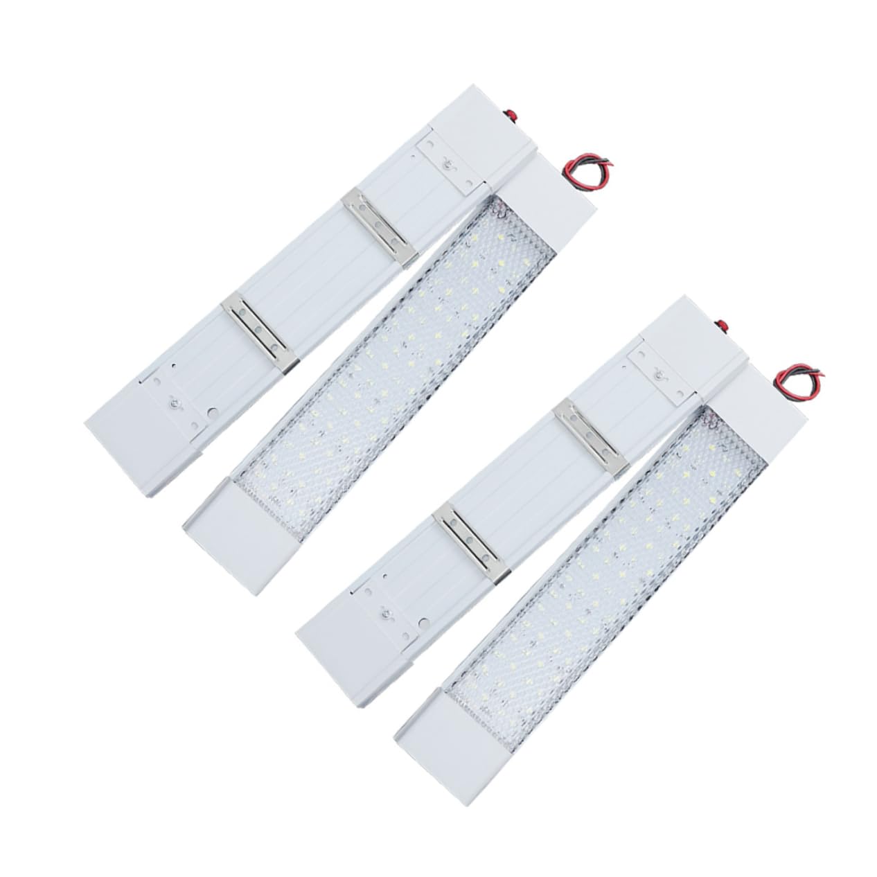 MUCKLILY 2pcs Led Car Interior Lights Roof Dome Light for Truck and Rv Easy Installation Energy Efficient Warm Ambiance Shell