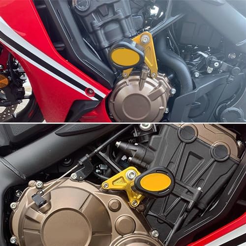 Crash Pads Moto CB650F CNC Absorbant les Chocs - Protection de Cadre Robuste