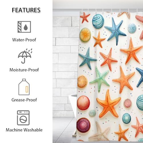 Rideau de douche de qualité supérieure en tissu polyester imperméabilisé Mexpekil