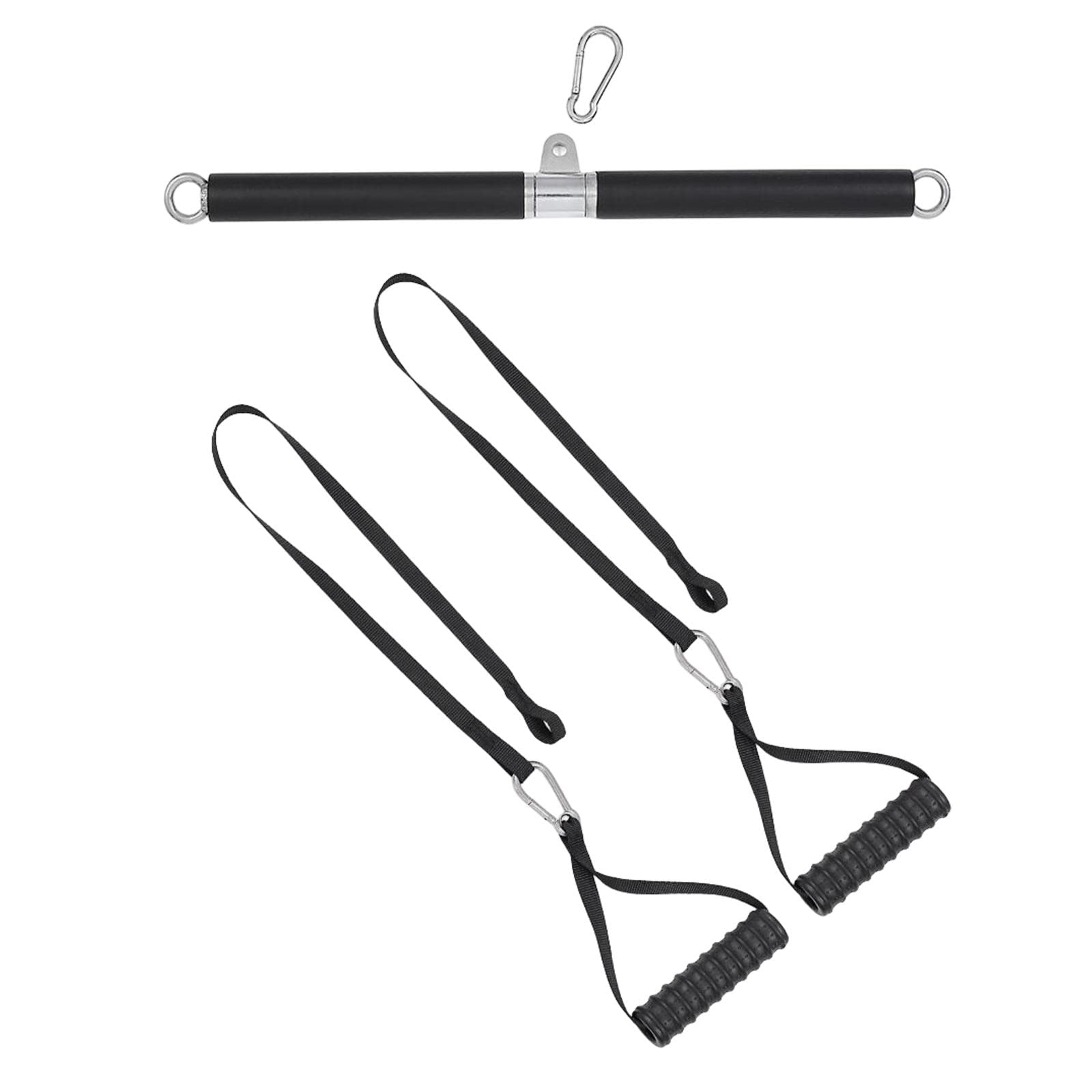 Máquina de Poleas con Barra Recta para Tríceps Y Ejercicios de